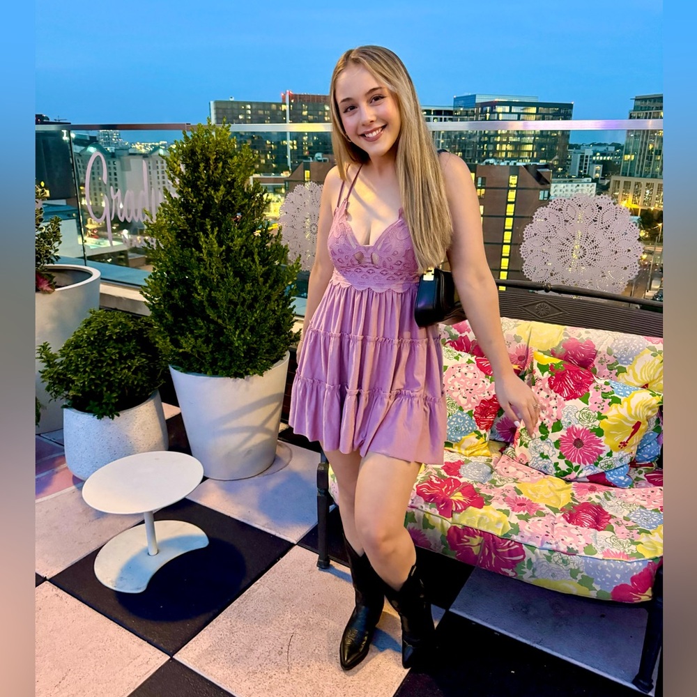 Mauve Pink Sundress